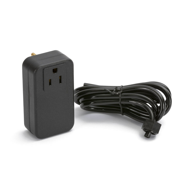 Countertop Push Button Disposal Single Outlet Air Switch Kit, Black Stainless