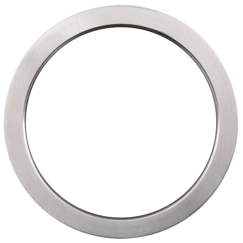 Extended Flange for PUR2 Series Pop Ups, 4.25", Metal, Stainless Steel